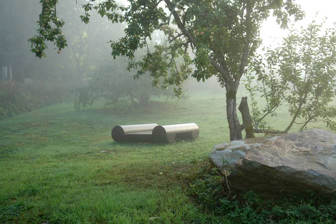 cor-ten steel sculpture - sculptures in the sculpture park, Open Air Museum POAM